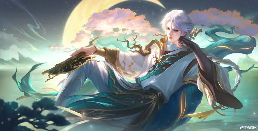 4k仙侠壁纸 - 古风 - 山水 - 月夜「哲风壁纸」 4k仙侠壁纸 - 古风 - 山水 - 月夜「哲风壁纸」