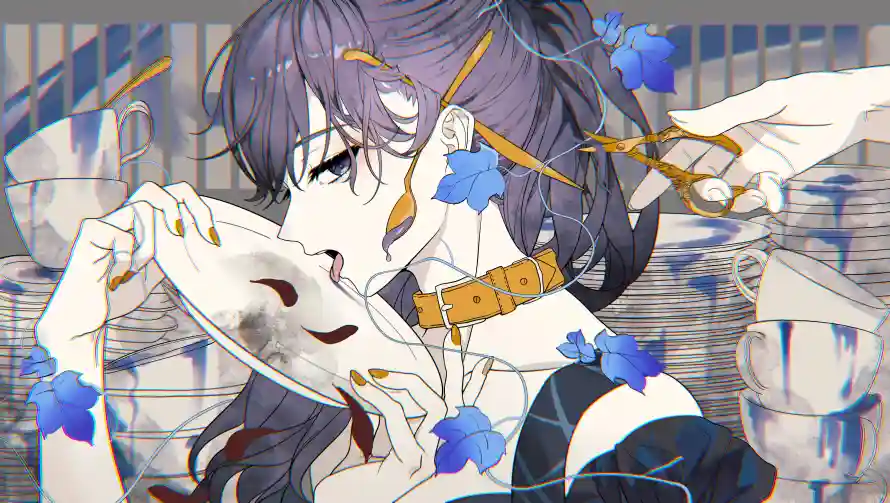 4k动漫壁纸 - 服饰 - 紫发 - 美女「哲风壁纸」 4k动漫壁纸 - 服饰 - 紫发 - 美女「哲风壁纸」