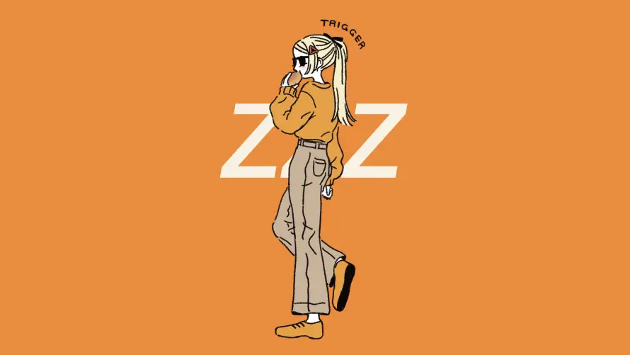 4k动漫壁纸 - 少女 - 白发 - 休闲穿搭「哲风壁纸」