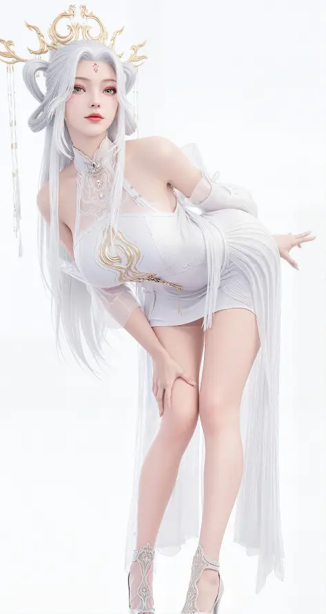 4k银发壁纸 - 美女 - 古风 - 诛仙「哲风壁纸」