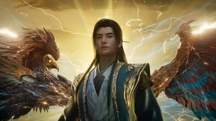 4k修仙壁纸-凡人修仙传和巨鹰-玄幻免费下载「哲风壁纸」