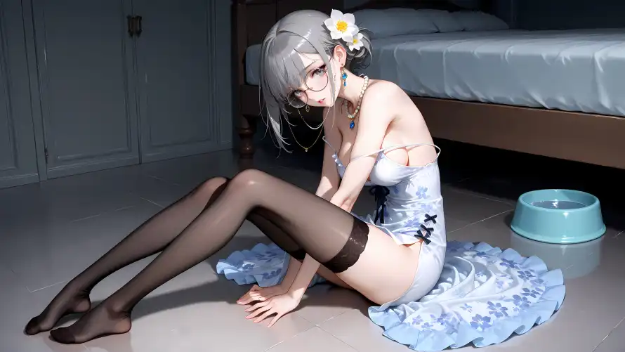 4k室内壁纸-连衣裙壁纸和少女-动漫少女壁纸推荐「哲风壁纸」