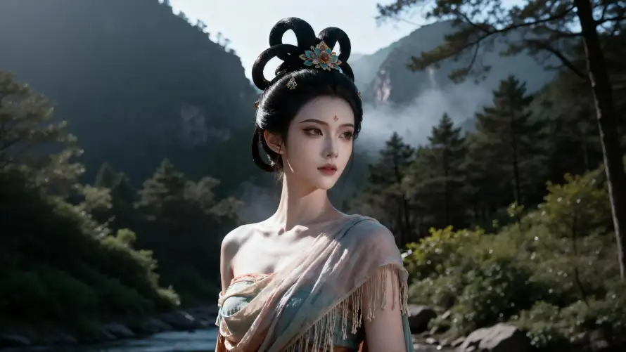 4k发髻壁纸 - 古装 - 美女 - 古典服饰「哲风壁纸」 4k发髻壁纸 - 古装 - 美女 - 古典服饰「哲风壁纸」