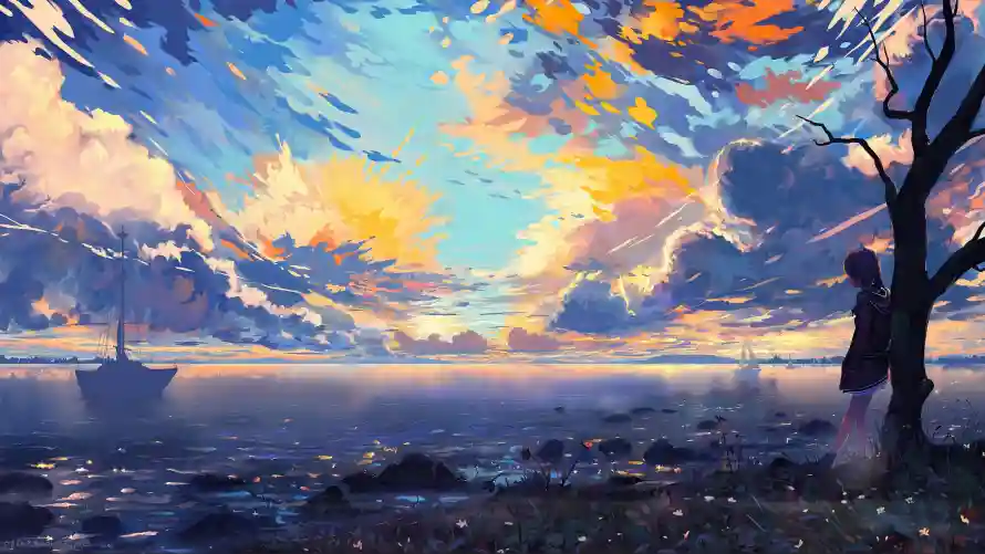 4k云彩壁纸 - 人物 - 天空 - 手绘「哲风壁纸」 4k云彩壁纸 - 人物 - 天空 - 手绘「哲风壁纸」