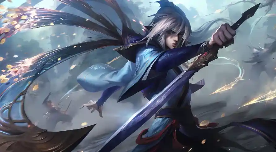 4k刀锋壁纸 - 剑 - 插画 - 男刀「哲风壁纸」