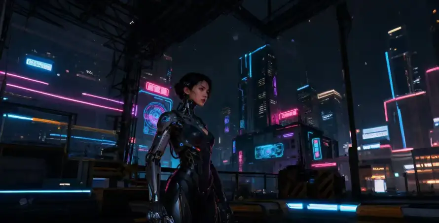 4k未来壁纸 - 未来科技 - 赛博朋克 - 霓虹夜景「哲风壁纸」 4k未来壁纸 - 未来科技 - 赛博朋克 - 霓虹夜景「哲风壁纸」