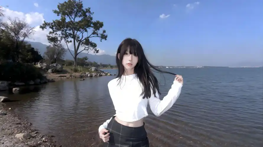 4k海景壁纸 - 海边 - 白衣 - 短裙「哲风壁纸」 4k海景壁纸 - 海边 - 白衣 - 短裙「哲风壁纸」