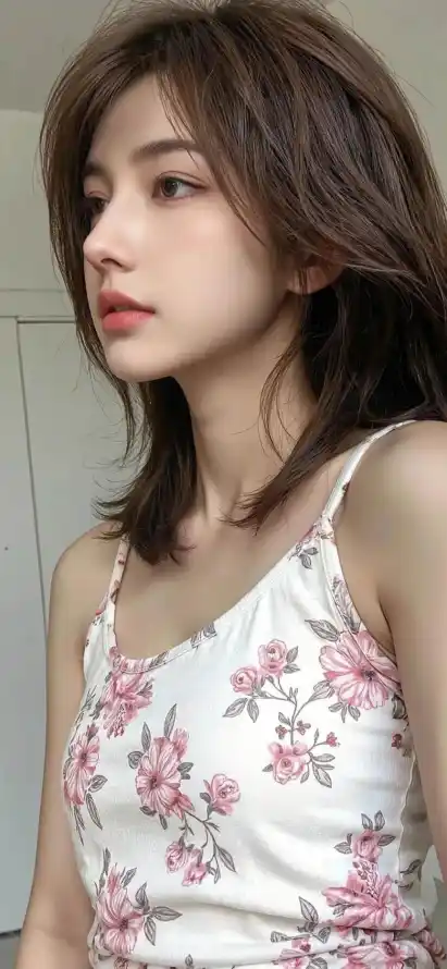 4k室内壁纸 - 清新 - 中长发 - 手机壁纸「哲风壁纸」