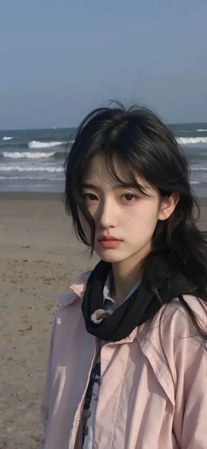 4k沙滩壁纸 - 海浪 - 海边 - 手机壁纸「哲风壁纸」