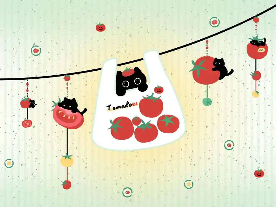 4k卡通壁纸 - 可爱 - 番茄 - 童趣「哲风壁纸」 4k卡通壁纸 - 可爱 - 番茄 - 童趣「哲风壁纸」