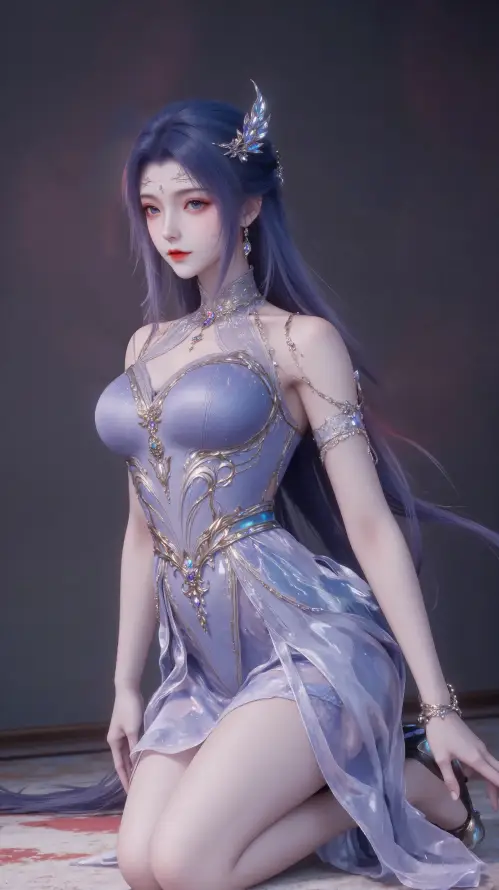 4k长发壁纸 - 唐舞桐 - 斗罗大陆 - 玄幻角色「哲风壁纸」