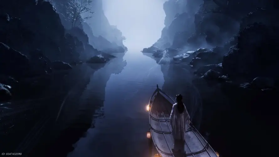 4k人物壁纸 - 峡谷 - 水道 - 游戏「哲风壁纸」