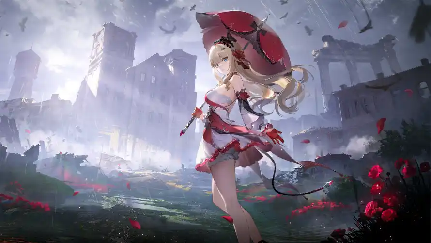 4k少女壁纸-二次元 - 红帽-免费下载「哲风壁纸」