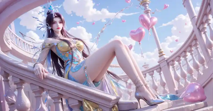 4k云望舒壁纸 - 仙侠角色 - 古风服饰 - 梦幻场景「哲风壁纸」