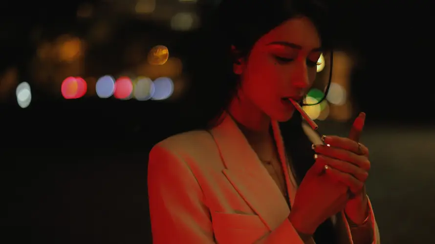 4k光斑壁纸 - 夜景 - 御姐 - 性感「哲风壁纸」