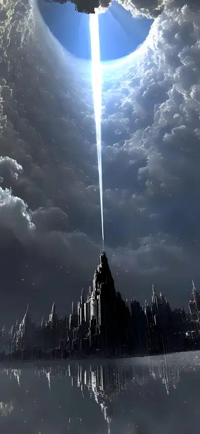 4k云城壁纸 - 云层 - 倒影 - 光境「哲风壁纸」