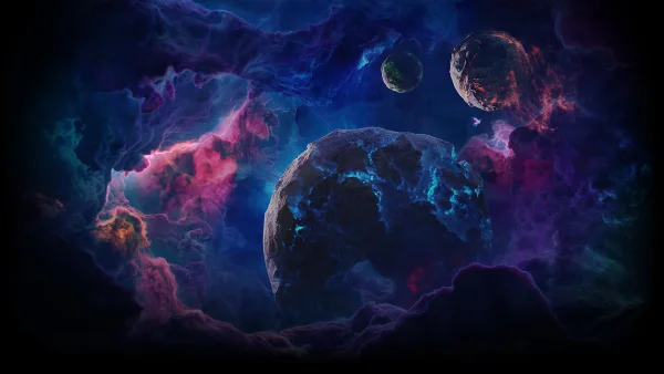 4k星云壁纸 - 空间 - 行星 - 小插图「哲风壁纸」