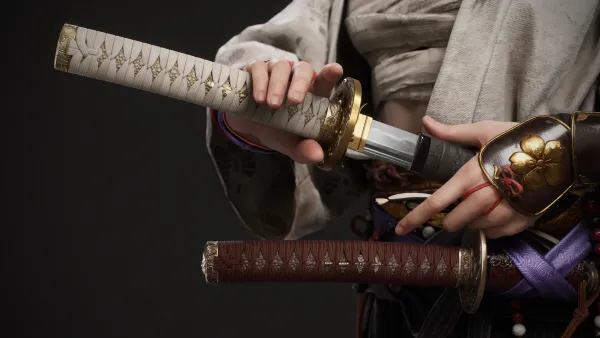 4k4K壁纸 - 剑 - 插图 - 武士「哲风壁纸」