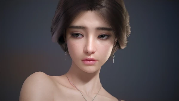 4k眼睛壁纸 - 脸 - 简单的背景 - 经过修图的「哲风壁纸」
