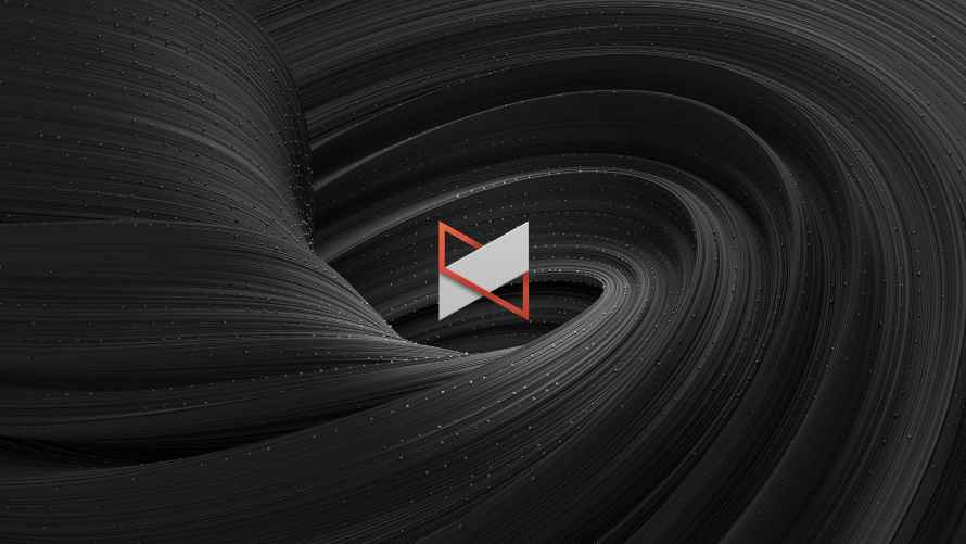 4k标识壁纸 - 数字艺术 - 极简主义 - 黑色背景「哲风壁纸」