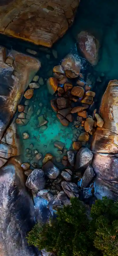 4k形成壁纸 - 木 - 水道 - 艺术「哲风壁纸」
