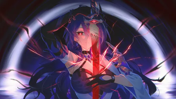 4k壁纸 - 崩坏：星轨 - Acheron（崩坏：星轨） - wallpaper「哲风壁纸」