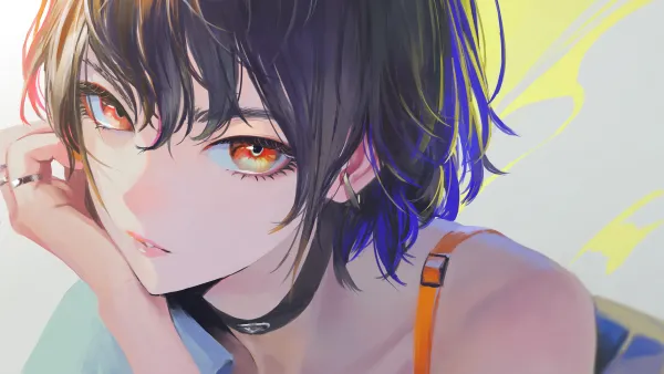 4k艺术品壁纸 - 动漫女孩 - 日本动画片 - wallpaper「哲风壁纸」