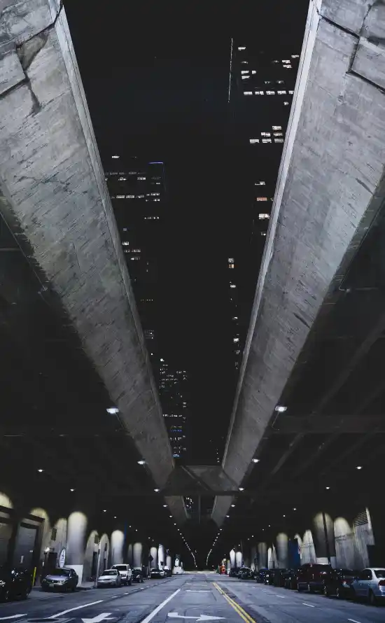 4k城市壁纸 - 光 - 木 - 天空「哲风壁纸」