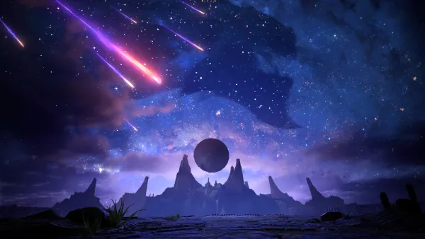 4k4K壁纸 - 龙 - 天空 - 彗星「哲风壁纸」