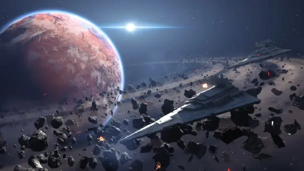 4k星星壁纸-小行星和科学-小行星带热门的壁纸「哲风壁纸」