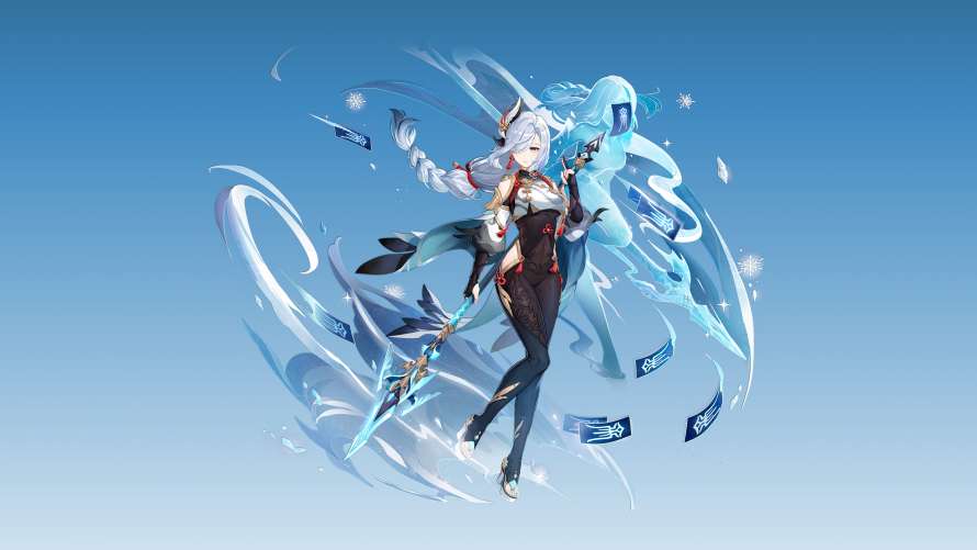 4k武器壁纸 - 槊 - 辫子 - 雪花「哲风壁纸」