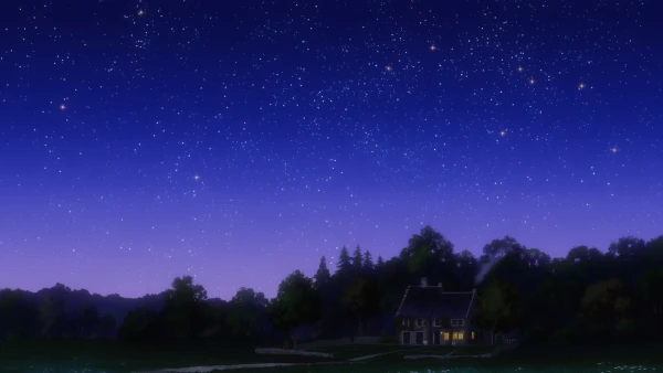 4k夜空壁纸 - 星星 - 魔法使之夜 - wallpaper「哲风壁纸」