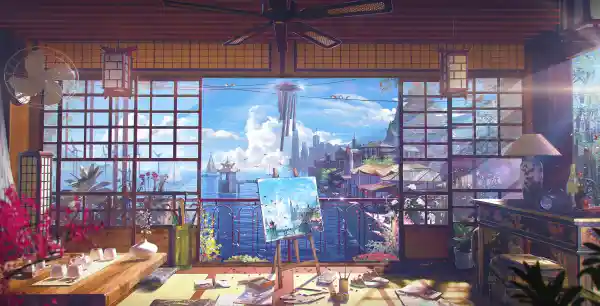 5k天空壁纸-大公信和房子-免费下载「哲风壁纸」