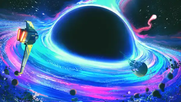 4k插图壁纸 - 星星 - 星系 - 空间「哲风壁纸」