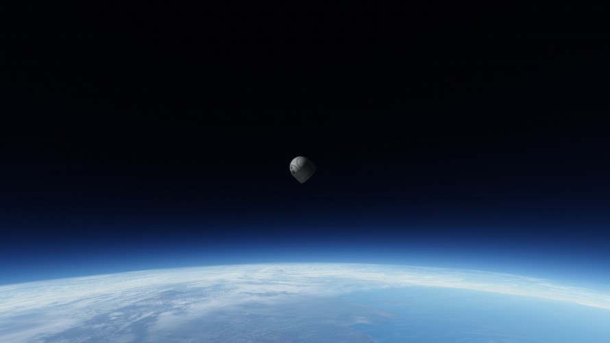 4k空间壁纸 - 行星 - 极简主义 - 简单的背景「哲风壁纸」