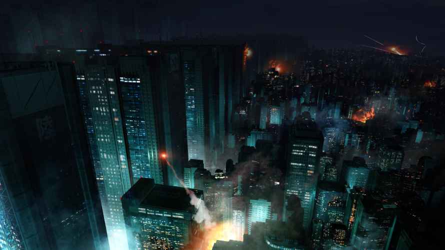 4k城市壁纸 - 夜晚 - 夜景 - 建筑「哲风壁纸」