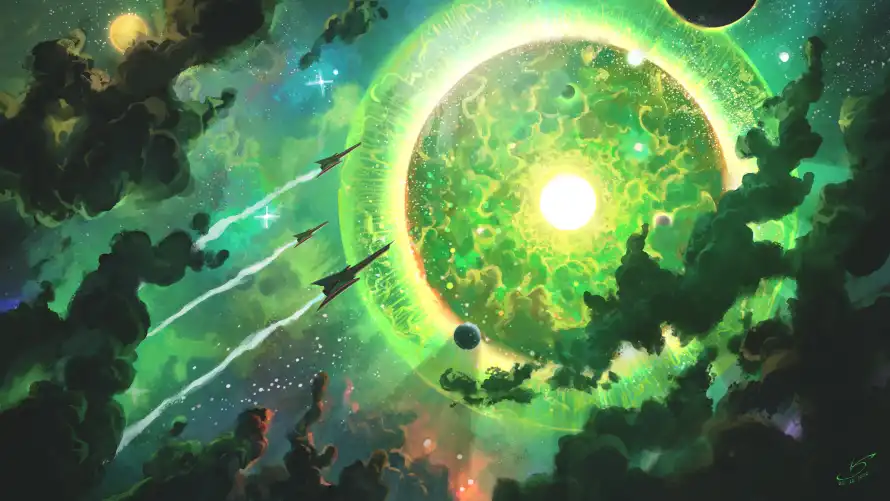 4k插图壁纸-艺术品壁纸和星云-科幻小说壁纸推荐「哲风壁纸」