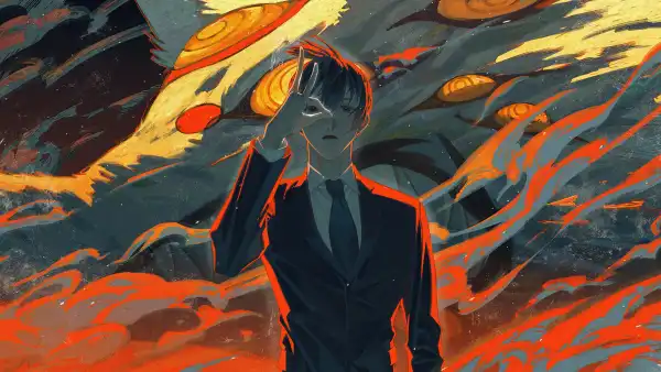 4k狐狸壁纸 - 电锯人 - 动漫男孩 - wallpaper「哲风壁纸」