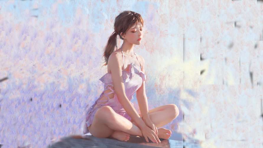 4k艺术品壁纸 - 伊尔迪安 - 闭着眼睛 - wallpaper「哲风壁纸」