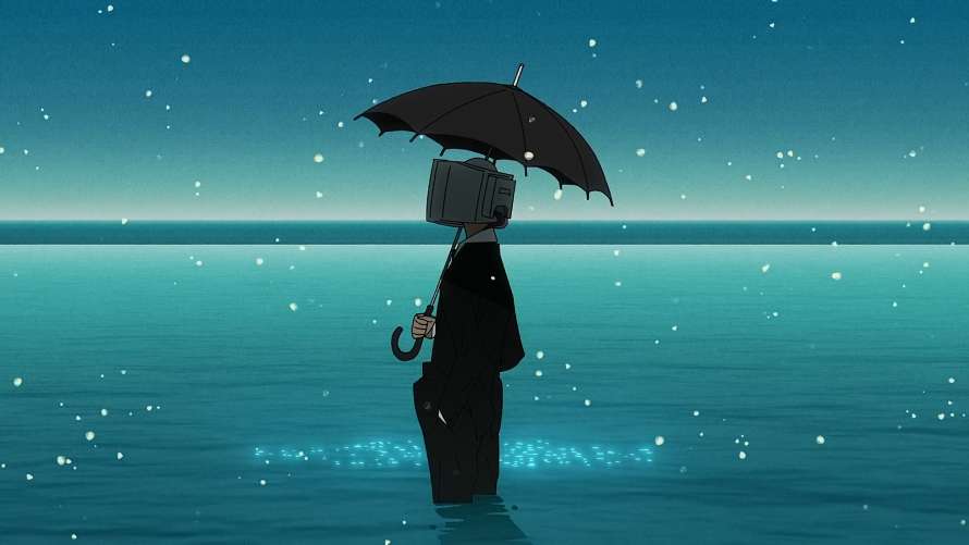 4k电视壁纸 - 伞 - 水 - 雨「哲风壁纸」
