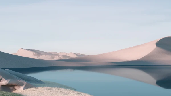 4k反射壁纸 - 水 - 天空 - 景观「哲风壁纸」