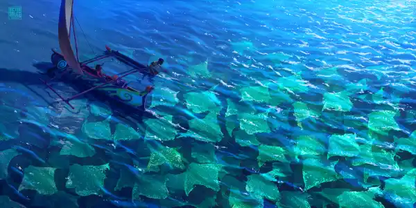 4k动物壁纸 - 水 - 海 - 船「哲风壁纸」