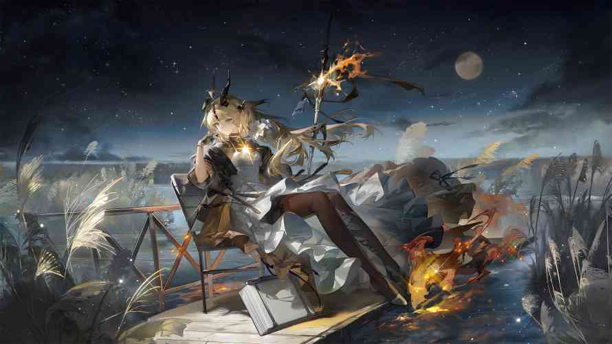 4k喇叭壁纸 - 星夜 - 星星 - 月亮「哲风壁纸」 4k喇叭壁纸 - 星夜 - 星星 - 月亮「哲风壁纸」
