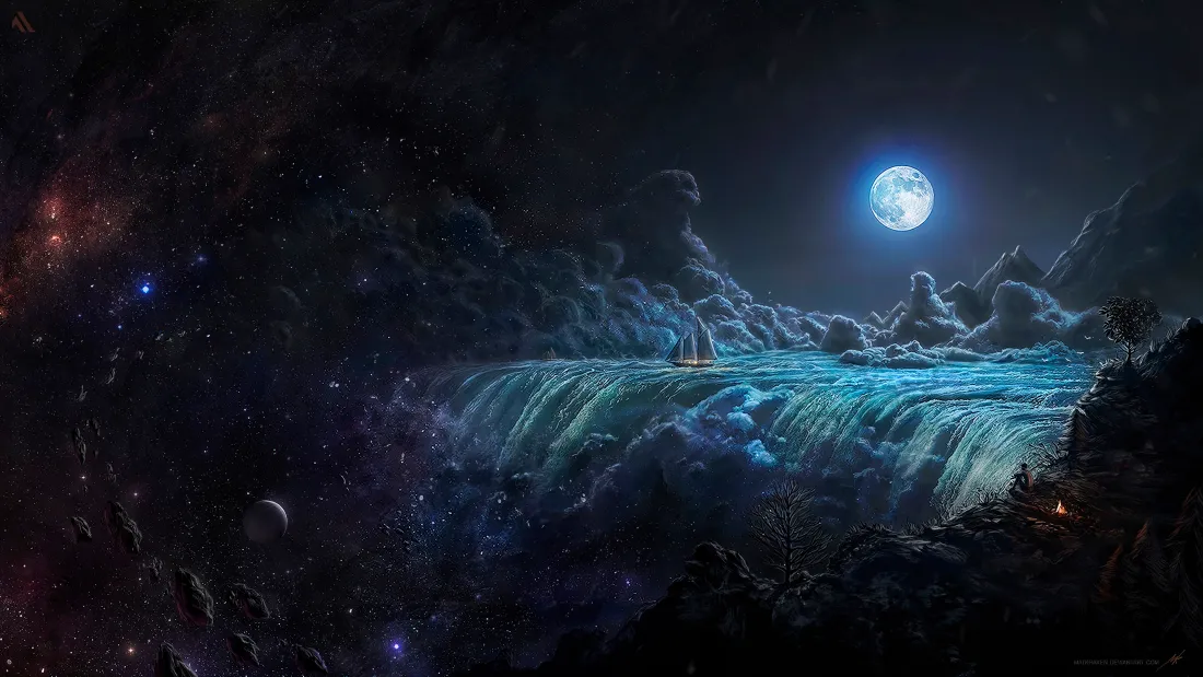 4k星星眼空壁纸-风景-《热门的壁纸》「哲风壁纸」