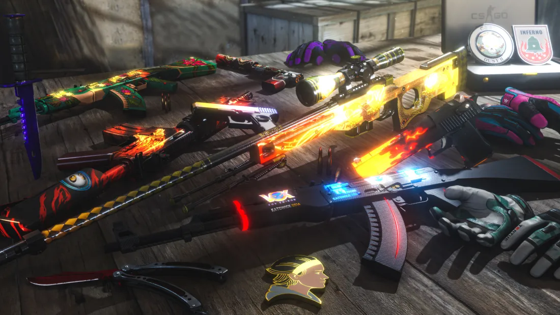 4kcs2龙狙壁纸 - csgo背景图片 - 一桌饰品「哲风壁纸」