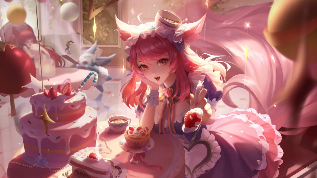 4k兽娘动漫壁纸｜兽耳娘背景图片 - 甜美风「哲风壁纸」