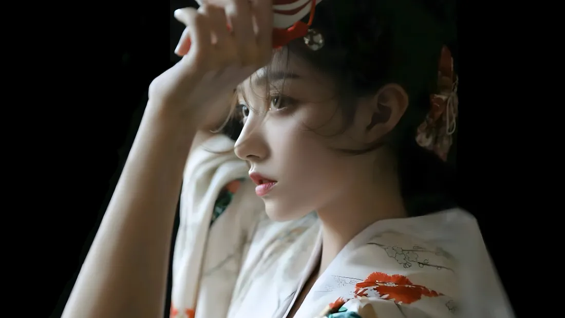 4k美女壁纸｜和服美女背景图片 - 古韵风情「哲风壁纸」