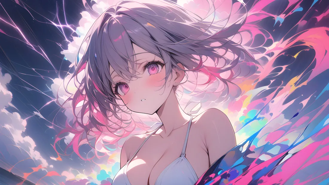 5k少女壁纸｜梦幻AI背景图片 - 唯美形象「哲风壁纸」