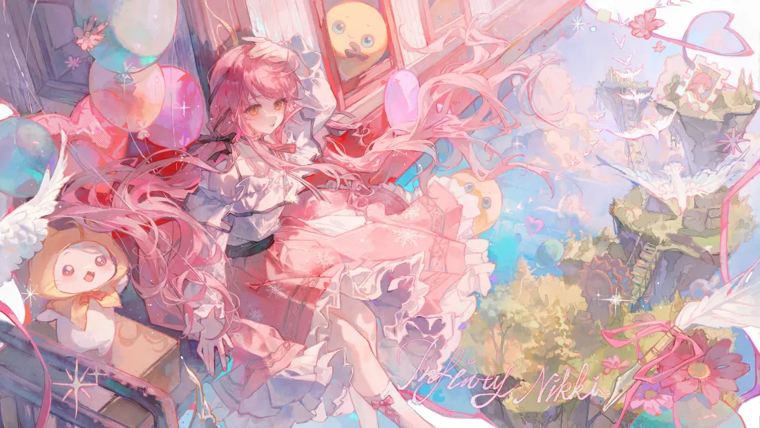 4k少女动漫壁纸｜梦幻背景图片 - 唯美场景「哲风壁纸」