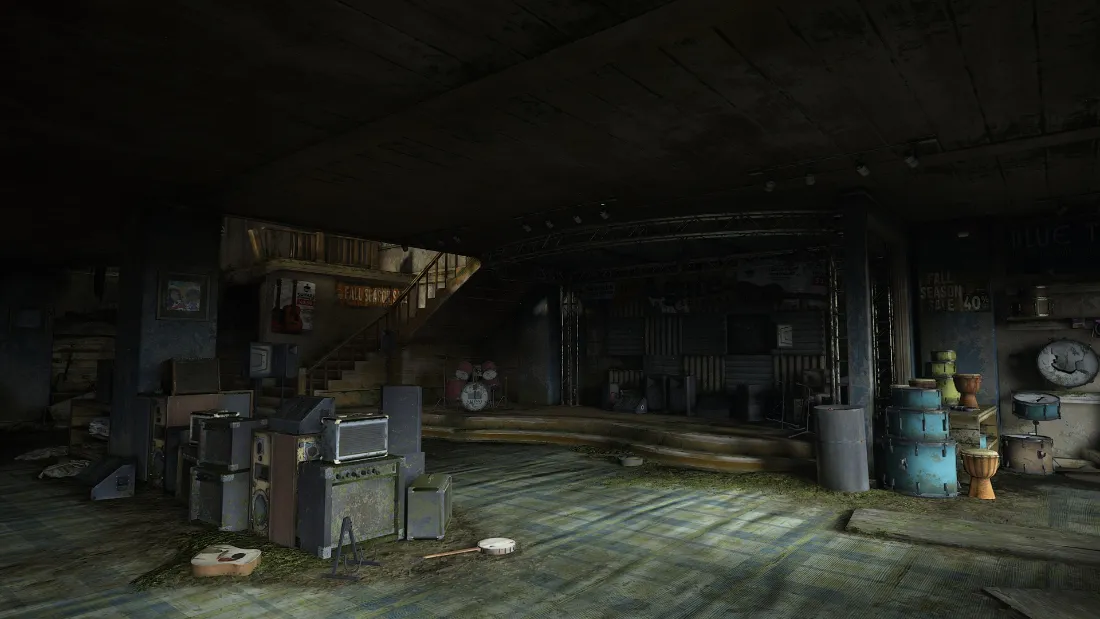 2k废土室内杂乱壁纸｜昏暗设备 - 破旧「哲风壁纸」